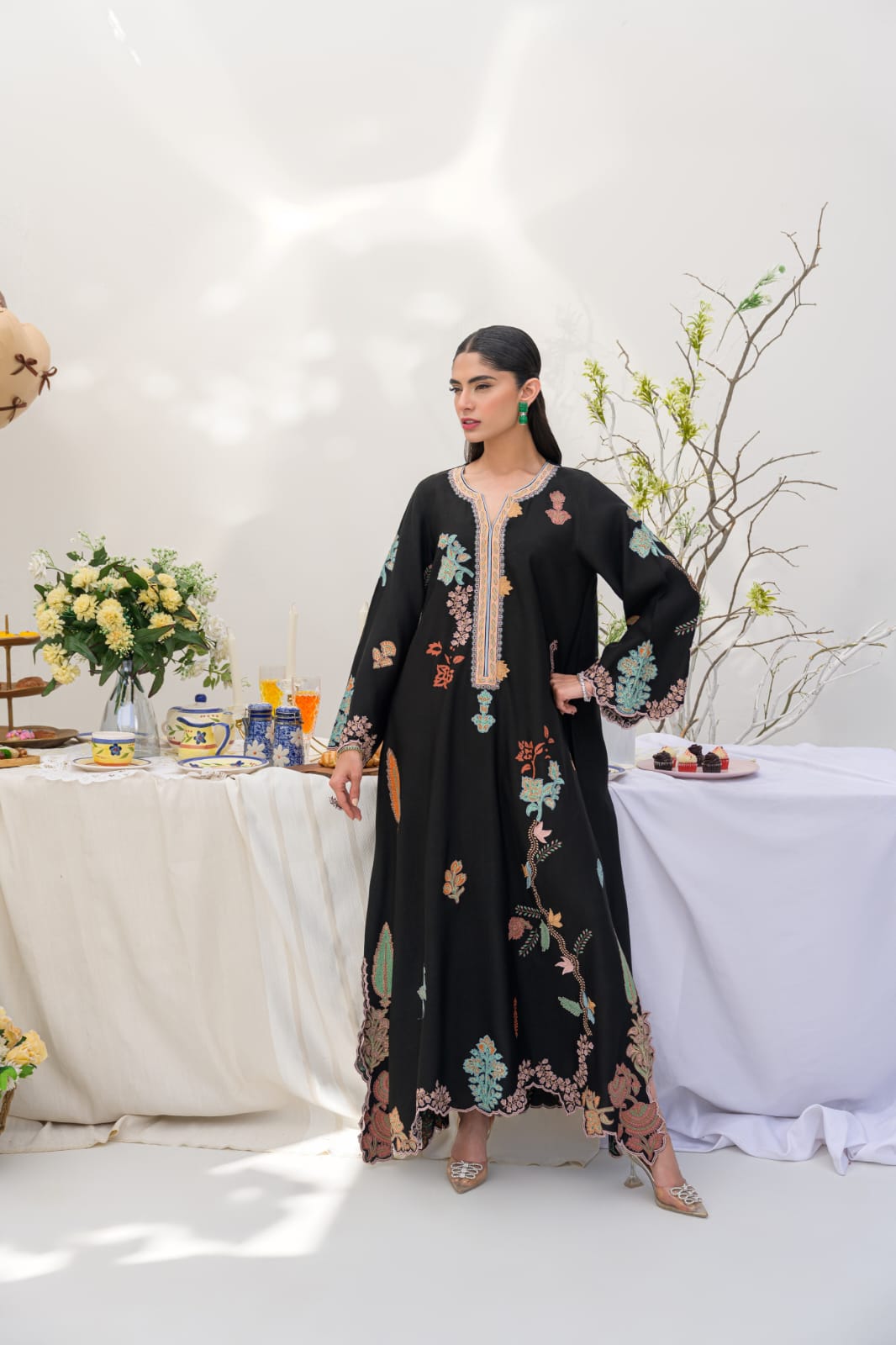 KOMAL LAKHANI - Midnight Garden Kaftan