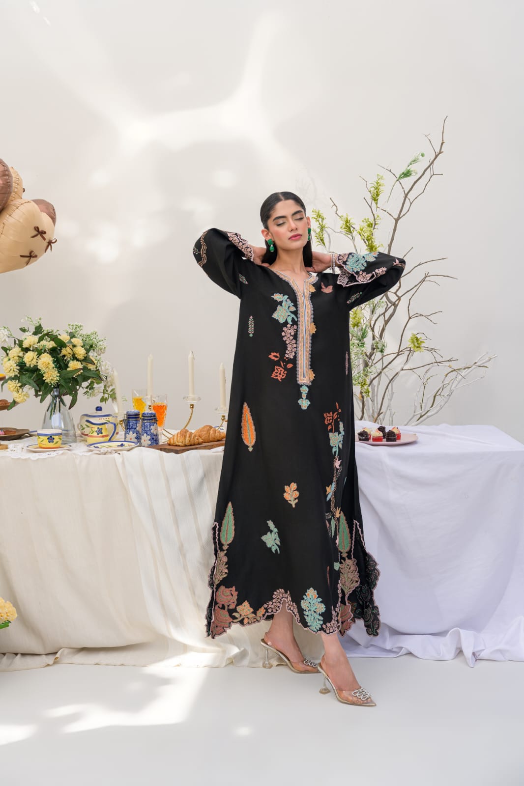 KOMAL LAKHANI - Midnight Garden Kaftan