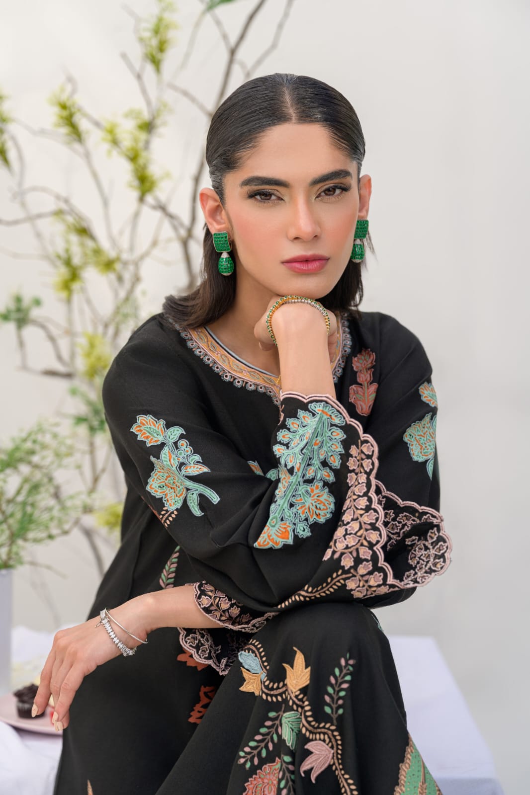 KOMAL LAKHANI - Midnight Garden Kaftan