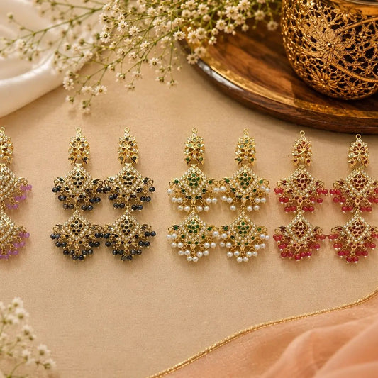 THE BUTTERFLY EFFECT-Hanging flower earrings