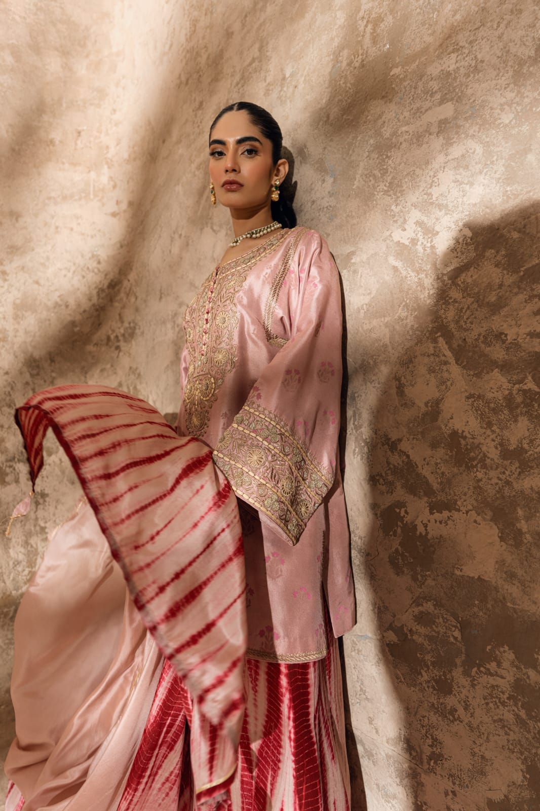 KOMAL LAKHANI- Pink Tie Dye