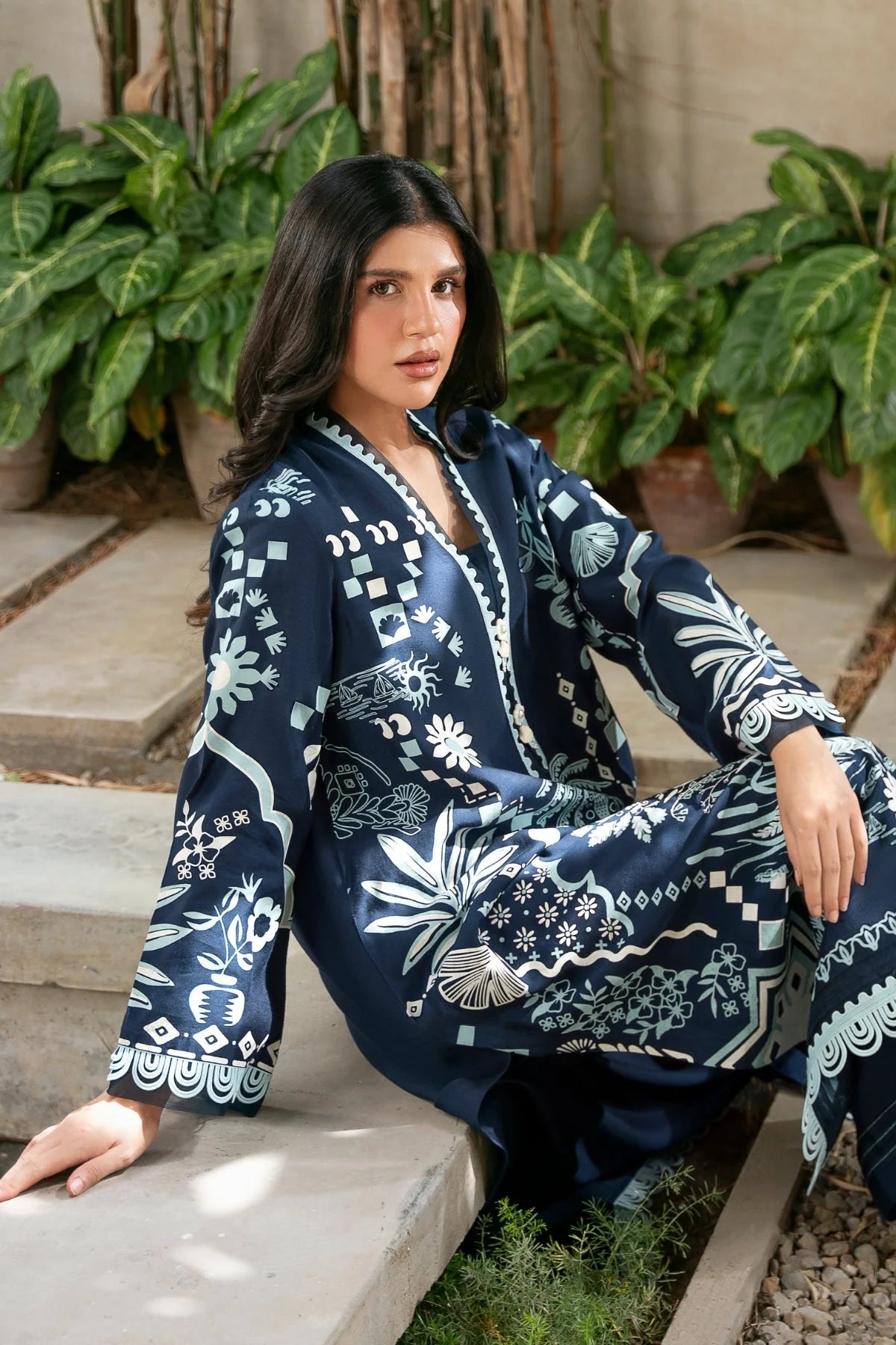 ZURI BY ZAINAB- Blue