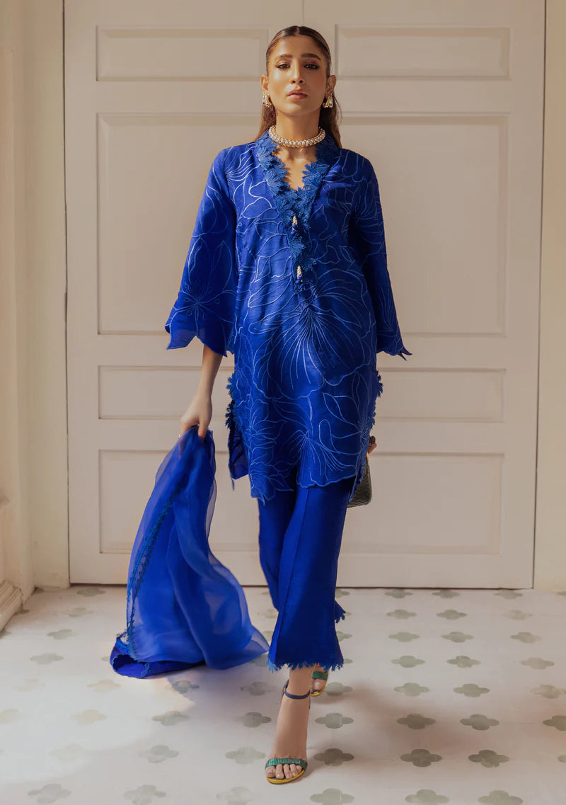 ZAINAB ZULFIQAR -Gul Cobalt Blue