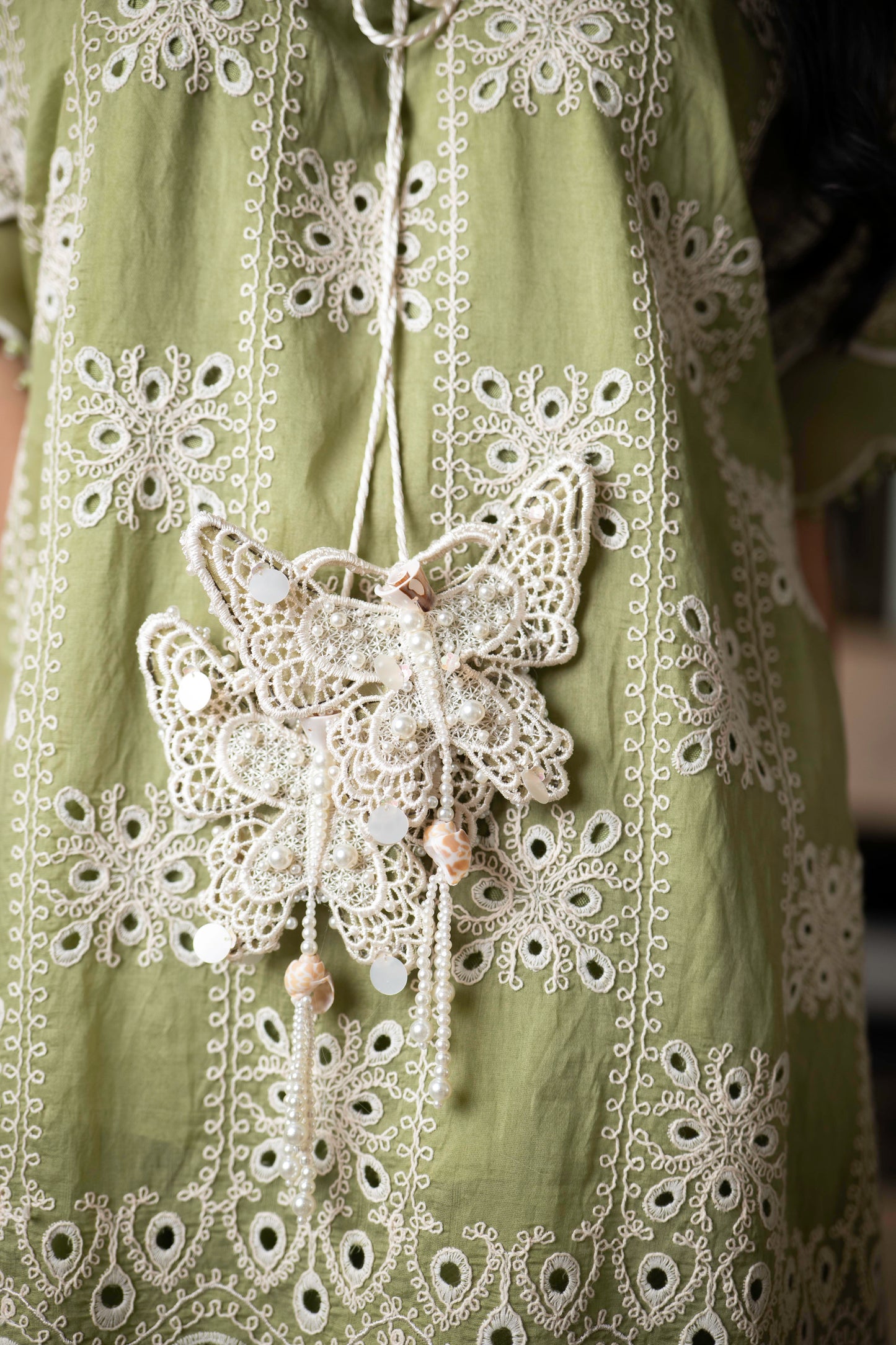 ALEENA FAREENA - Mustard Color Butterfly
