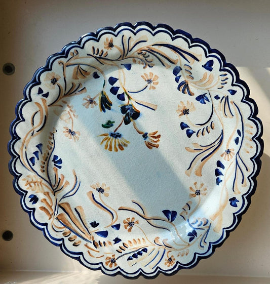 SOLEIL HOME - Large scalloped platter