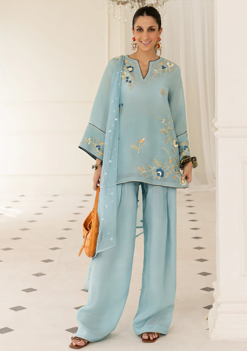 ZAINAB ZULFIQAR- Soha Sky Blue