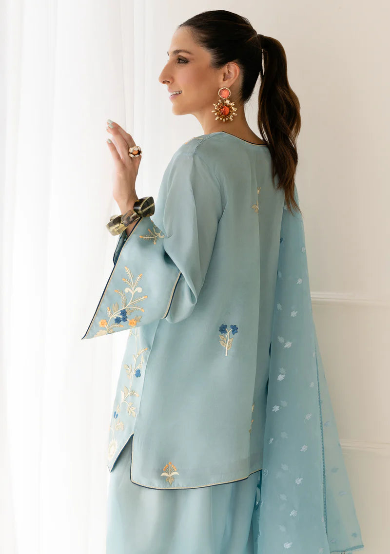 ZAINAB ZULFIQAR- Soha Sky Blue
