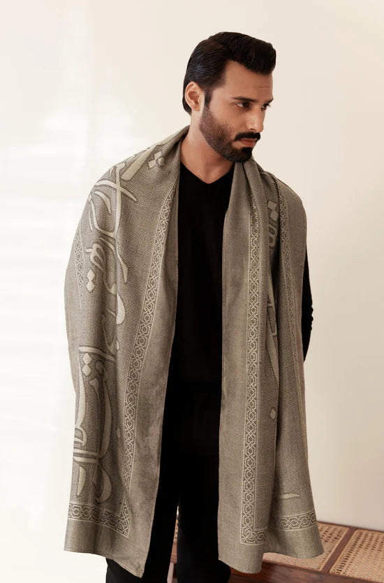 Manto - Parvaaz Stole Beige