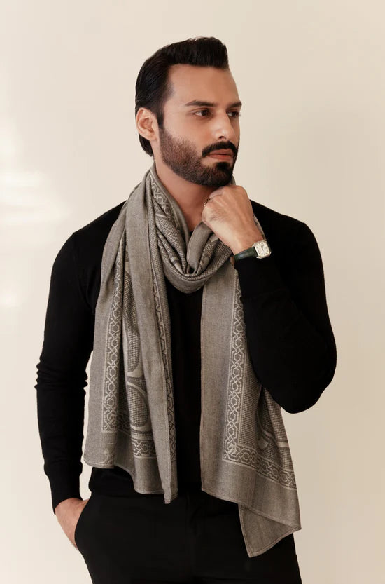 Manto - Parvaaz Stole Beige