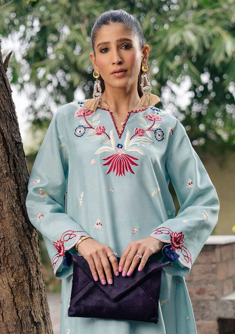 ZAINAB ZULFIQAR - Mersana Sky Blue