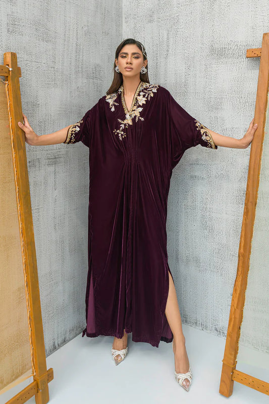 ZURI BY ZAINAB- Kaftan velvet