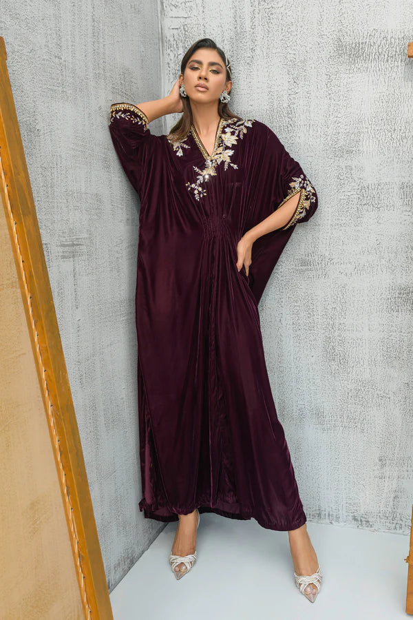 ZURI BY ZAINAB- Kaftan velvet