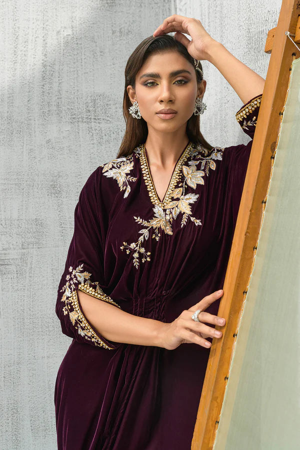 ZURI BY ZAINAB- Kaftan velvet