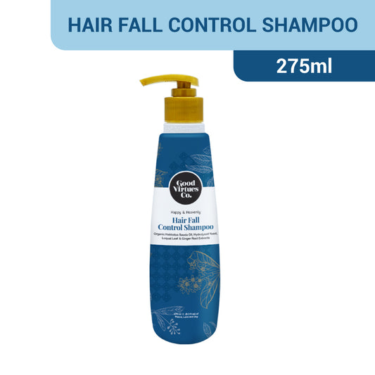Good Virtues Co Happy & Heavenly Hair Fall Control Shampoo Black Seed Oil